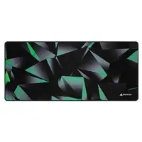Sharkoon SKILLER SGP30 Alfombrilla de ratón para juegos Negro, Verde, Gris