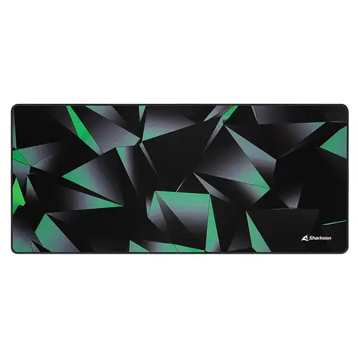 Sharkoon SKILLER SGP30 Alfombrilla de ratón para juegos Negro, Verde, Gris