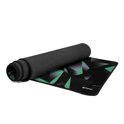 Sharkoon SKILLER SGP30 Alfombrilla de ratón para juegos Negro, Verde, Gris