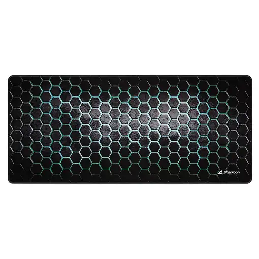 Sharkoon SKILLER SGP30 Alfombrilla de ratón para juegos Negro, Verde