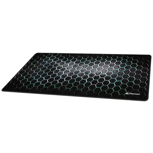 Sharkoon SKILLER SGP30 Alfombrilla de ratón para juegos Negro, Verde