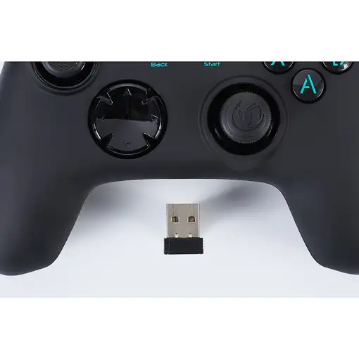 NACON PCGC-200WL mando y volante Negro RF Gamepad Analógico/Digital PC