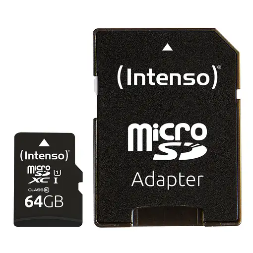 Intenso 3423490 memoria flash 64 GB MicroSDXC UHS-I Clase 10