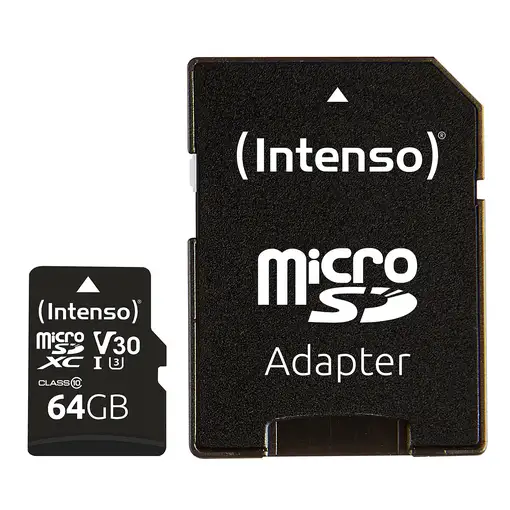Intenso 3433490 memoria flash 64 GB MicroSDXC UHS-I Clase 10