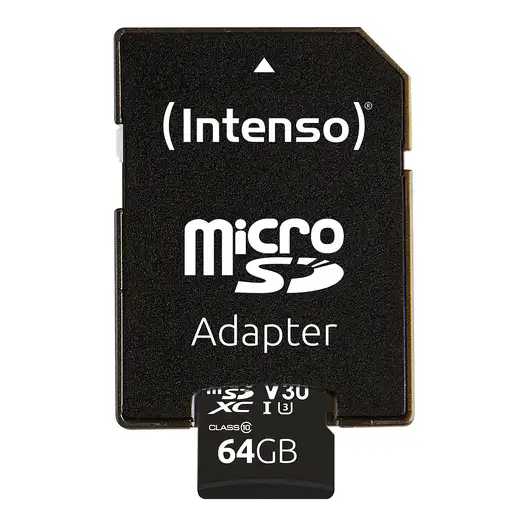 Intenso 3433490 memoria flash 64 GB MicroSDXC UHS-I Clase 10