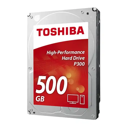 Toshiba P300 500GB disco duro interno 7200 RPM 64 MB 3.5" Serial ATA III