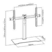 Equip Soporte universal de sobremesa para TV de 32''~55