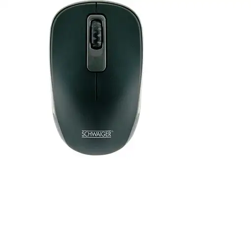 Schwaiger OM1000013 ratón Oficina Ambidextro RF inalámbrico Óptico 1200 DPI
