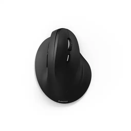 Hama | Ratón EMW-500 ergonómico, ratón ergonómico inalámbrico, 6 botones, color ne