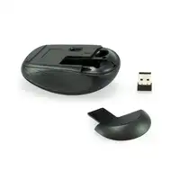 Equip 245109 ratón Viajes Ambidextro RF inalámbrico Óptico 1600 DPI