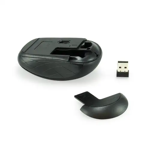 Equip 245108 ratón Viajes Ambidextro RF inalámbrico Óptico 1600 DPI