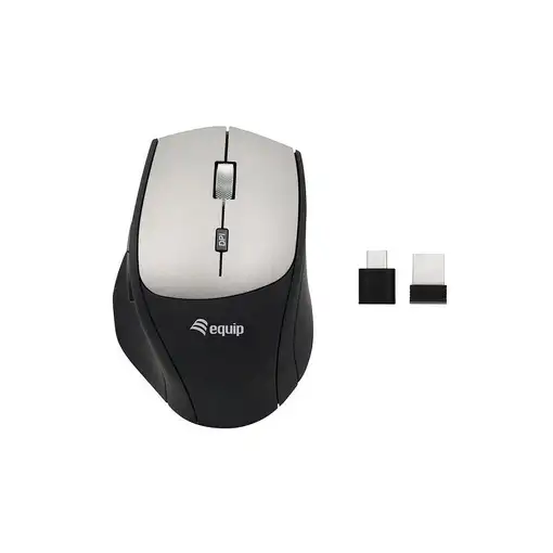 Equip 245115 ratón Oficina mano derecha RF inalámbrico Óptico 2400 DPI