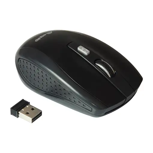 Equip 245104 ratón Viajes Ambidextro RF inalámbrico Óptico 1600 DPI
