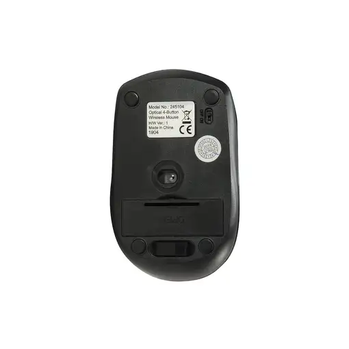 Equip 245104 ratón Viajes Ambidextro RF inalámbrico Óptico 1600 DPI