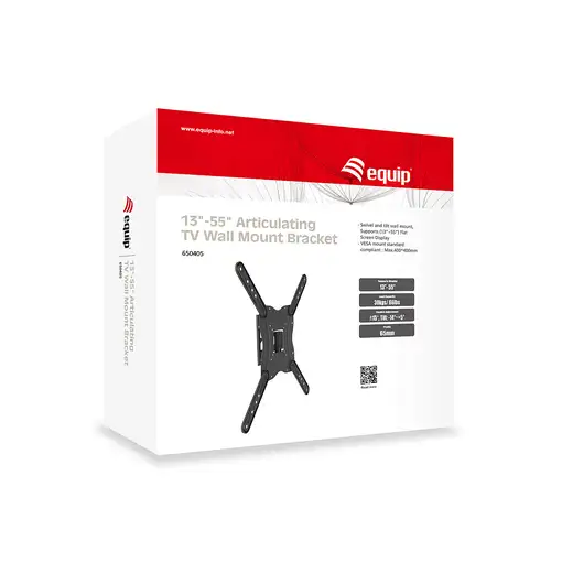 Equip Soporte de pared articulado para TV de 23"-55
