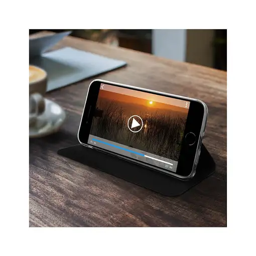Akashi ALTFOLIOIP7BL funda para teléfono móvil Folio Negro