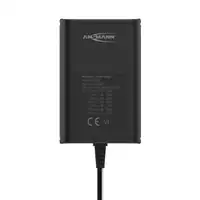 Ansmann 1201-0023 adaptador e inversor de corriente Interior 12 W Negro