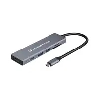 Conceptronic DONN23G base para portátil y replicador de puertos Alámbrico USB 3.2