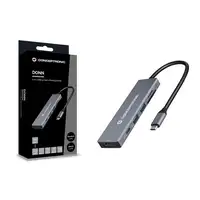 Conceptronic DONN23G base para portátil y replicador de puertos Alámbrico USB 3.2