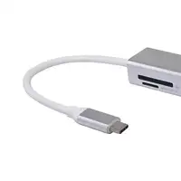 Equip Adaptador multifunción USB-C 5 en 1, HDMI , USB 3.2 Gen 1 , TF/Micro SD