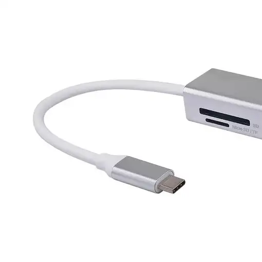 Equip Adaptador multifunción USB-C 5 en 1, HDMI , USB 3.2 Gen 1 , TF/Micro SD