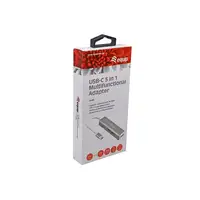 Equip Adaptador multifunción USB-C 5 en 1, HDMI , USB 3.2 Gen 1 , TF/Micro SD