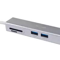 Equip Adaptador multifunción USB-C 5 en 1, HDMI , USB 3.2 Gen 1 , TF/Micro SD