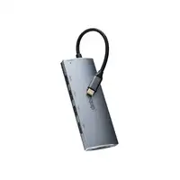 Equip Adaptador multifunción USB-C 7 en 1, HDMI, USB 3.0, TF/MICRO SD, 60W USB PD