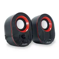 Equip 245332 altavoz Negro, Rojo Alámbrico 3 W