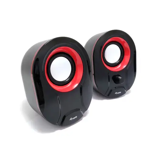 Equip 245332 altavoz Negro, Rojo Alámbrico 3 W