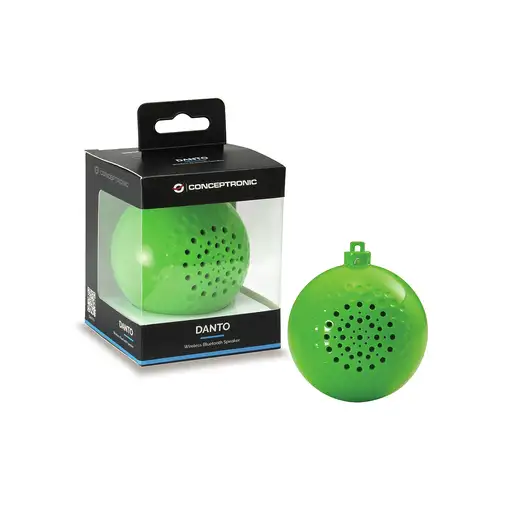 Conceptronic DANTO01G Altavoz monofónico portátil Verde 3 W