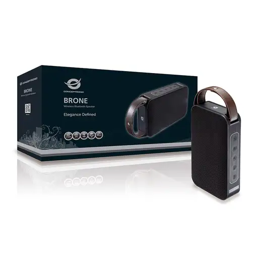 Conceptronic BRONE01B altavoz portátil o de fiesta Altavoz portátil estéreo Negro,