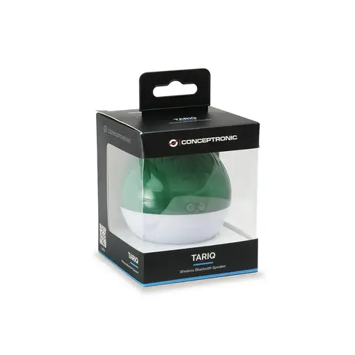 Conceptronic TARIQ01G Altavoz monofónico portátil Verde, Blanco 3 W