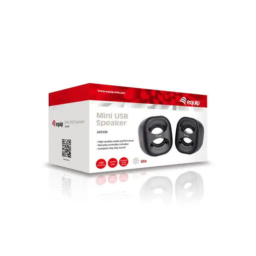 Equip 245330 altavoz Negro Alámbrico 3 W