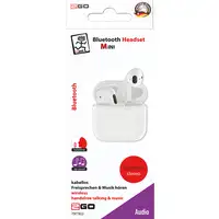 2GO TWS Mini Auriculares Inalámbrico Dentro de oído Llamadas/Música Bluetooth Blan