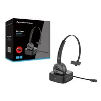 Conceptronic POLONA03BD auricular y casco Auriculares Inalámbrico Diadema Oficina/