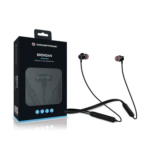 Conceptronic BRENDAN01B auricular y casco Auriculares Inalámbrico Dentro de oído L
