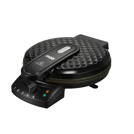 Unold 48235 gofrera 1 barquillo(s) 1200 W Negro, Acero inoxidable