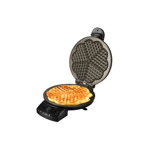 Unold 48235 gofrera 1 barquillo(s) 1200 W Negro, Acero inoxidable