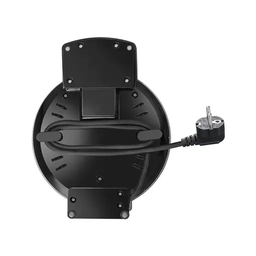 Unold 48235 gofrera 1 barquillo(s) 1200 W Negro, Acero inoxidable