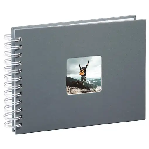 Hama Fine Art álbum de foto y protector Gris 50 hojas 10 x 15 cm Encuadernación es