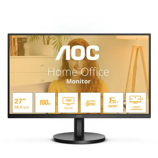 AOC B3 27B3HMA2 LED display 68,6 cm (27") 1920 x 1080 Pixeles Full HD LCD Negro