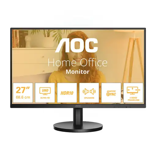 AOC B3 U27B3A pantalla para PC 68,6 cm (27") 3840 x 2160 Pixeles 4K Ultra HD LCD N