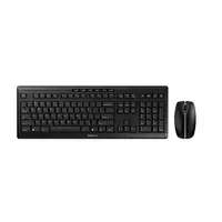 CHERRY Stream Desktop Recharge teclado Ratón incluido Universal RF inalámbrico QWE