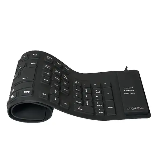 LogiLink ID0019A teclado Universal USB QWERTZ Alemán Negro