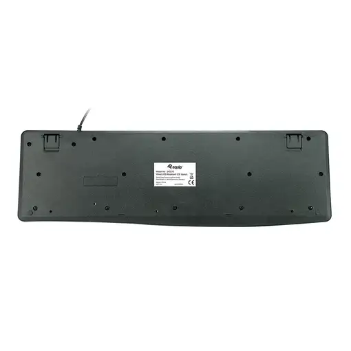 Equip 245212 teclado Oficina USB QWERTY Portugués Negro