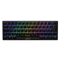 Sharkoon SGK50 S4 teclado Juego USB QWERTZ Alemán Negro
