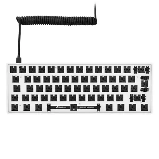 Sharkoon Skiller SGK50 S4 Barebone teclado Juego USB Blanco