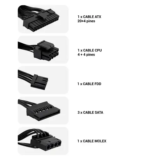 CoolBox FUENTE DE ALIMENTACION SFX 300W 80+ BRONZE (100V-240V)