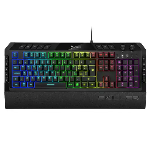 Sharkoon Skiller SGK5 teclado Juego USB Italiano Negro